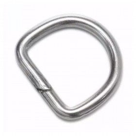 anello inox a D dr0025